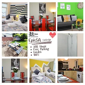  Holiday home Epicsa - 3 Bedroom Family & Corporate Stay, Garden And Free Parking